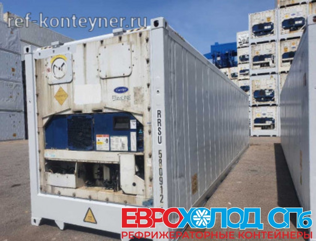 Рефконтейнер Carrier 40 футов 2008 года RRSU 5809128