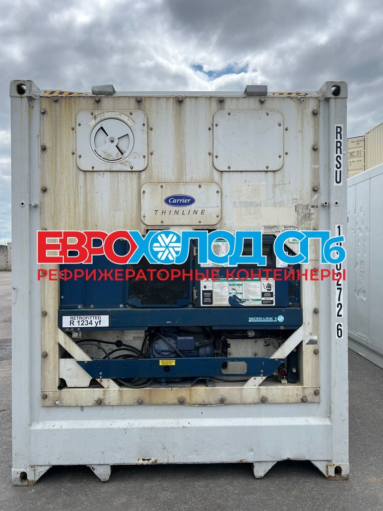 Рефконтейнер 40 футов Carrier ML3 Elite line с поршневым компрессором, 2005 года выпуска
