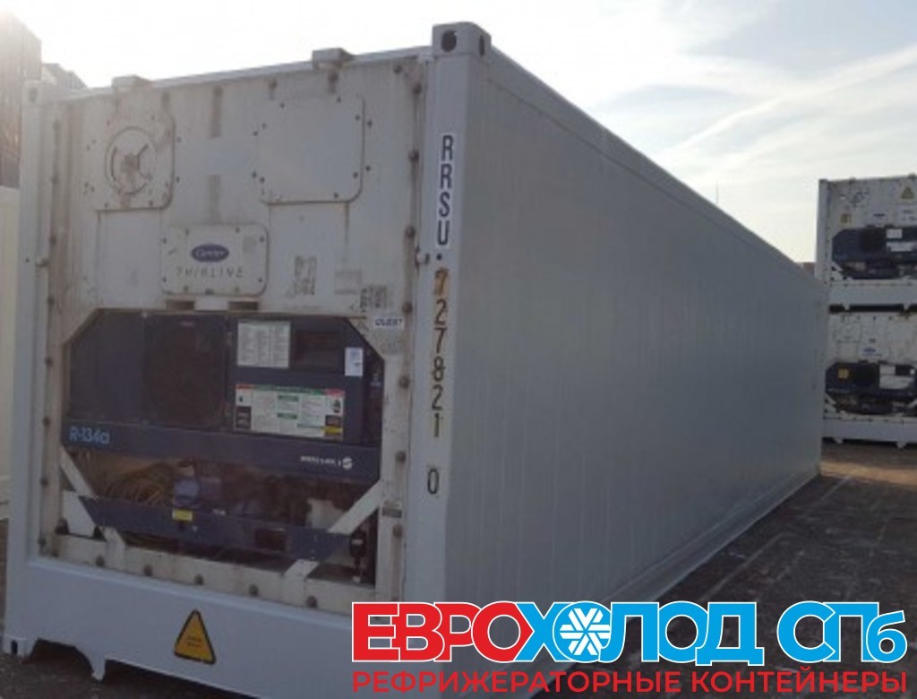 Рефрижераторный контейнер Carrier 40 футов 2001 года SEBU 1839124