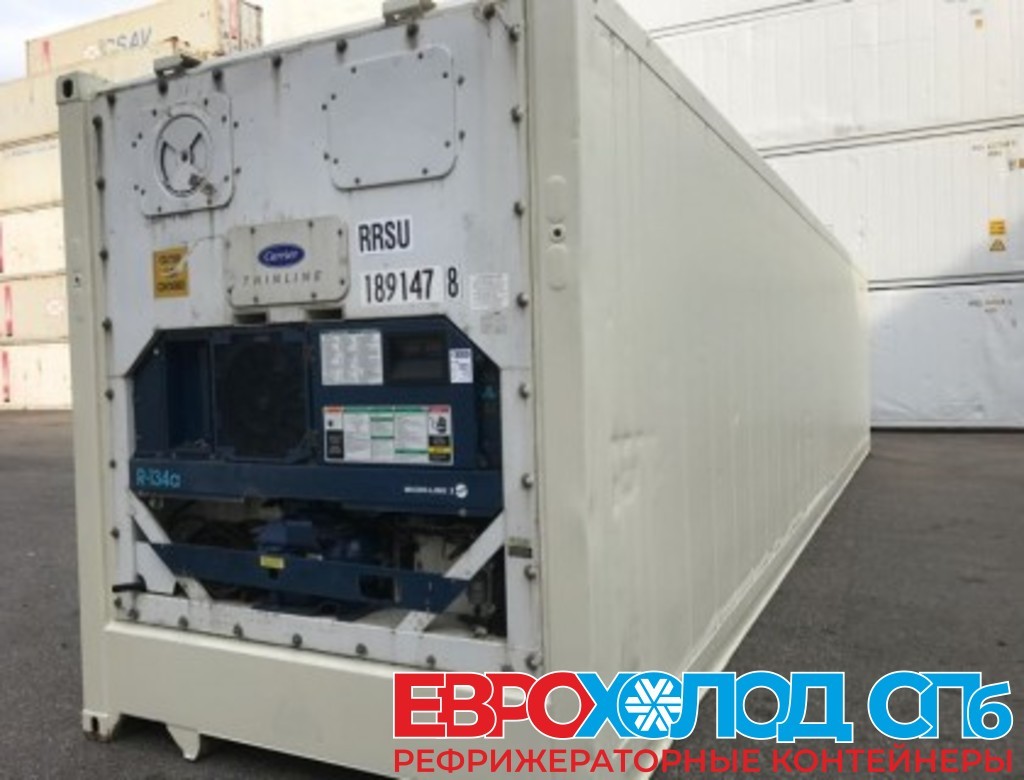 Рефрижераторный контейнер Carrier 40 футов 2005 года RRSU-189147-8